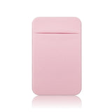 Elastic Stretch Lycra Adhesive Cell Phone ID Credit Card Holder Women Men Sticker Pocket Wallet Case Card Holder Fit most Phone