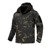 Men's Army Camouflage Jacket and Coat Military Tactical Jacket Winter Waterproof Soft Shell Jackets Windbreaker Hunt Clothes