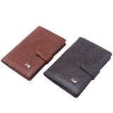 1 Piece Pu Leather New Passport Cover Men Travel Wallet Credit Card Holder Cover Russian Driver License Wallet Document Case