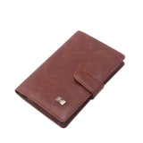1 Piece Pu Leather New Passport Cover Men Travel Wallet Credit Card Holder Cover Russian Driver License Wallet Document Case