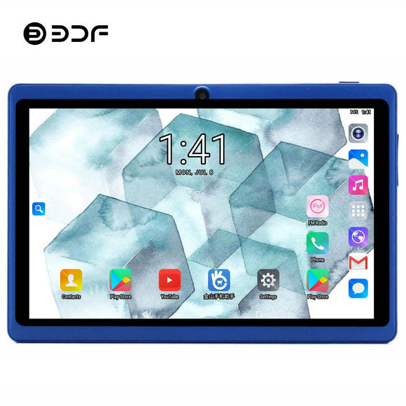 BDF 7 Inch Kids Tablet Pc Android 4.4 Allwinner A33 Quad Core Bluetooth WiFi Children Kids BabyPAD Android Tablet 7 8 9 10 10.1
