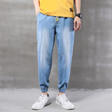 WWKK High quality 2020 spring summer Casual washing Vintage hip hop student teenagers thin jeans men loose harem pants male