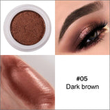 New 1pc Sexy Natural Brighten Matte Waterproof Eye Shadow Soft Glitter Shimmering Colors Eyeshadow Metallic Eye Cosmetic Makeup