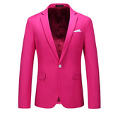 Purple Red Sky Blue Pink Brown Yellow Green Blazer For Men Slim Fit Mens Casual Blazer Jacket 6XL Big Size Formal Blazers Q931
