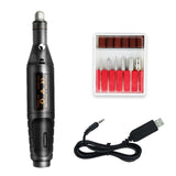 Electric Nail Drill 20000 RPM Professional Machine Art Pen Pedicure Tools Kit Milling Gel Polish Remover Manicure Cutters
