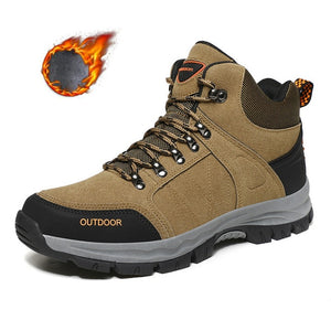 2020 Winter Men Boots Warm Plush Military Desert Combat Mens Shoes Tactical Ankle Boot Casual Shoe Man Snow Shoes