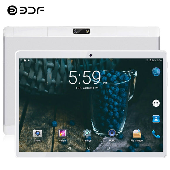 BDF Factory direct Sell 10 Inch Android Quad Core Tablet Pc Google Play 1GB/16GB Phone Calling Tab Dual SIM Cards Tablets 10.1