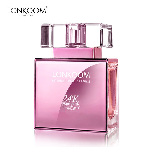 LONKOOM 24K Original Eau De Parfume For Women and Men Fresh Lasting Fragrance Deodorants Atomizer Antiperspirants Female Parfume