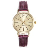 Women Quartz Watch Leather Band Wristwatch Top Brand Luxury Band New Strap Clock Analog Distinguished Wrist Watch Reloj Mujer