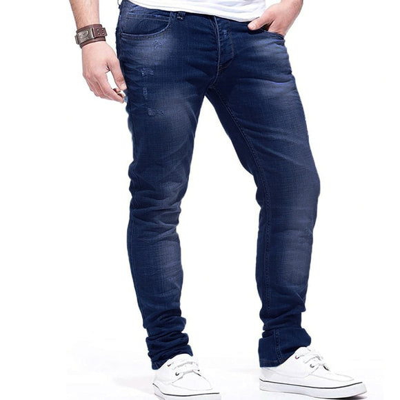 iiDossan Sexy Jeans Men Stretch Denim Skinny Spring Straight Streetwear Hip Hop Jeans Button Fly Trousers Dropshipping 2020