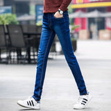 Wholesale 2020 Fashion Casual skinny jeans men denim hip hop Jeans Slim Straight Boys Korean Trendy Black Long pencil Pants