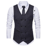 3 Pieces Business Blazer +Vest +Pants Suit Sets Men Autumn Fashion Solid Slim Wedding Set Vintage Classic  Male Suit