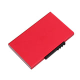 Wholesale New Style Card Id Holders Aluminum Wallet Pocket ID Card Holder Rfid Blocking Wallet Automatic Pop Up Credit Card Case