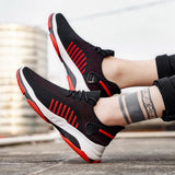 Dropshiping Men Casual Shoes Lace Up Sneakers Lightweight Comfortable Breathable Sneakers Tenis Feminino Zapatos Size 39-45
