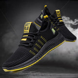 New Mesh Men Sneakers Casual Shoes Lace-up Men Shoes Lightweight Comfortable Breathable Walking Sneakers Zapatillas Hombre