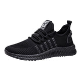 New Mesh Men Sneakers Casual Shoes Lace-up Men Shoes Lightweight Comfortable Breathable Walking Sneakers Zapatillas Hombre