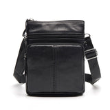 Shoulder Work Business Messenger Office Women Men Bag Cross Genuine Leather Briefcase For Handbag Male Female Small Portable Bag