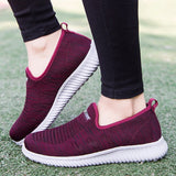 SAGACE Fashion Casual Shoes Women Breathable Slip On Sports shoes for female Loafers Vulcanized shoes Sneakers Women outdoor new