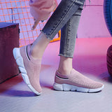 Mesh Slip-On Sports casual shoes for women 2020 Outdoor jogging  flats platform Breathable  casual Run shoes for women#g30