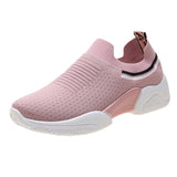 women shoes Fashion Girls Striped Breathable shoes black Run shoes  2020 zapatillas con plataforma mujer Casual shoes#g30