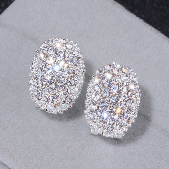 Classic Design Romantic Jewelry 2020 Fashion AAA Cubic Zirconia Stone Stud Earrings For Women Elegant Wedding Jewelry Gift WX023