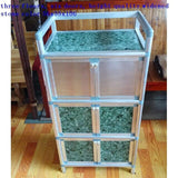 Aparador Besteklade Aparadores China Side Tables Aluminum Alloy Cupboard Mueble Cocina Cabinet Kitchen Furniture Sideboard