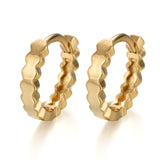 Women CZ Rainbow Earrings Cubic Zirconia Ear Cuff Set for Female Trendy Gold Huggie Clip on Earrings Earcuff Crystal Jewelry