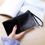 Quality Long Money Pocket Pouch Handbag Fashion Women Wallet Wrist Handle Phone Case Women&#39;s Purse Card Holders