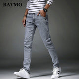 BATMO 2019 new arrival jeans men Fashion elastic men's jeans high quality Comfortable Slim male cotton jeans pants,8914