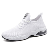 2021 New Men Casual Shoes White Lace-Up Breathable Shoes Sneakers Male Basket White Black Tennis Mens Trainers Zapatillas Hombre