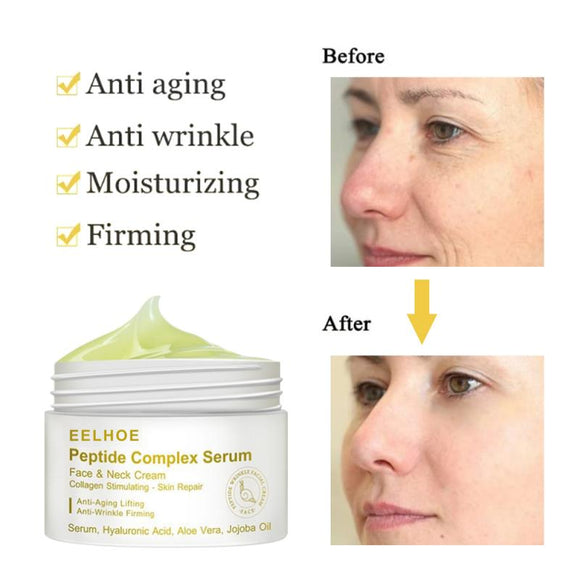 Anti Wrinkle Peptide Cream Acne Scar Removal Cream Face Skin Care Whitening Day Cream Moisturizing Maintenance Korean TSLM1