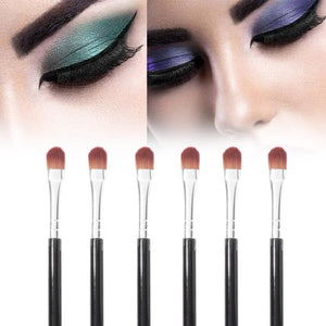 Makeup Brushes 6Pcs Eyeshadow Blending Eyeliner Lip Make Up Brush Synthetic Hair  Beauty Cosmetic Colorful For Make Up Tool