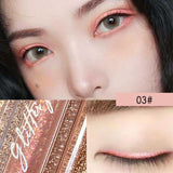 Cosmetics Eyeshadow Liquid Makeup Glitter Metal 6 Colors TSLM2 Nude Shining Shiny Eye Liner Silver Rose Gold Makeup Beauty TSLM1