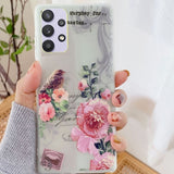 Luxury Girl Lady Phone Case For samsung galaxy A12 A32 A42 A52 A72 A326B 5G 4G Silicon Cover For samsung A 32 52 72 12 Back CASE