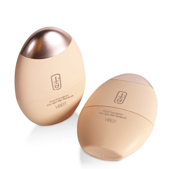 2 In 1 Egg-shaped Concealer Oil Control Lasting Moisturizing Breathable Liquid Foundation Facial Makeup Waterproof Makeup