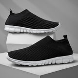 New Ultralight Comfortable Casual Shoes Couple Unisex Men Women Sock Mouth Walking Sneakers Soft Summer Big Size