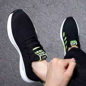 Men Shoes 2021 Breathable Trendy Running Sneakers Men Flats Casual Shoes Outdoor Man Light Weight Sports Lace-Up Walking Shoe