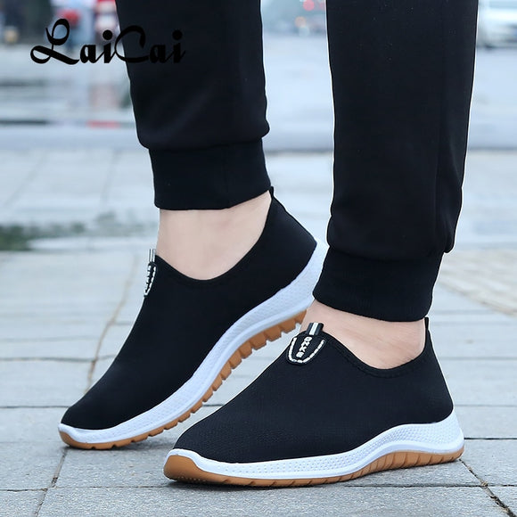 Men's Shoes Spring New Fashion Cloth Shoe Men's Casual Pumps Comfortable Breathable One Pedal Walking Shoes Lightweight Sneakers