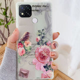 Girl Lady Phone Cases for xiaomi redmi 9C NFC 9 C back cover Original Liquid Silicone Luxury Case for redmi9C NFC 9CNFC cover