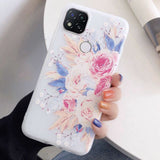 Girl Lady Phone Cases for xiaomi redmi 9C NFC 9 C back cover Original Liquid Silicone Luxury Case for redmi9C NFC 9CNFC cover