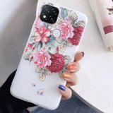 Girl Lady Phone Cases for xiaomi redmi 9C NFC 9 C back cover Original Liquid Silicone Luxury Case for redmi9C NFC 9CNFC cover