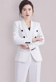 2 Pcs Women Suits Shawl Lapel Suits for Lady Winter Autumn Office Wear Jacket Pants with Suit Ladies Trousers Custom Made