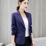 Women Blazer Jacket 2020 Spring Fashion Female Long Sleeve Casual Slim Business Blaser Work Office Lady Blazer Women Suit Coat