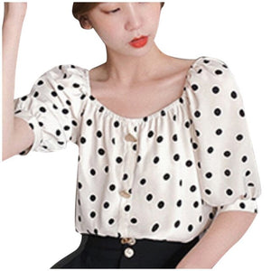 Women's Shirts Solid Color Fashion Square Collar Long Sleeve Shirt Sexy Bandage Hollow Out Puff Sleeve Tops For Women Summer