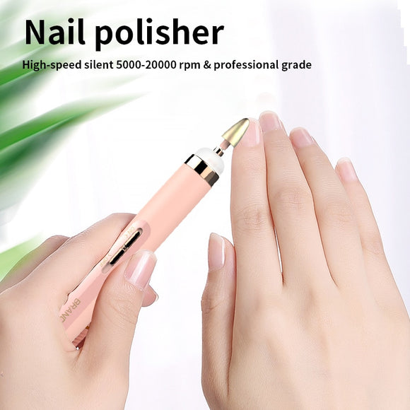5-in-1 Electric Manicure Device Pedicure Nail Art Care Repair File Drill Tool Kit Set TSLM1