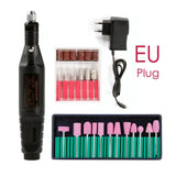 Electric Apparatus for Manicure Nail Drill Bits 12pcs Grinder Cutters Cuticle Gel Polish Remover Nail Milling Drill Bits Machine