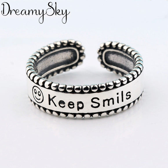 New 100% Real Silver Color  Round Rings For Women Big Finger Rings For Unisex Jewelry Men