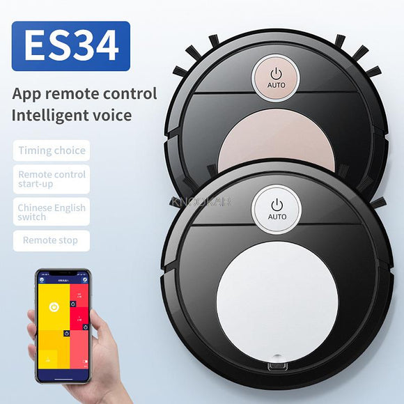 ES34 Home Intelligent Sweeping Robot Voice Remote Control APP Automatically Touch The Three-In-One Vacuum Cleaner Lazy Cleaner