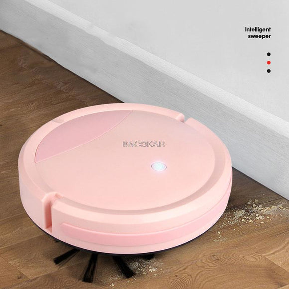 3 In 1 Robot Vacuum Cleaner Intelligent Sweeper Robot Aspirador Cleaning Tool with Mopping Cloth 1800Pa Suction 3000mAh Battery