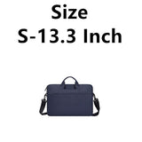 Business Men's Shoulder Bag Work Handbags Men Women Briefcase Laptop Bags A4 Folder File Handbag 13 14 15 Inch Computer Bag